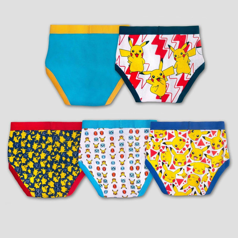 Boys' Pokemon 5pk Underwear - 8