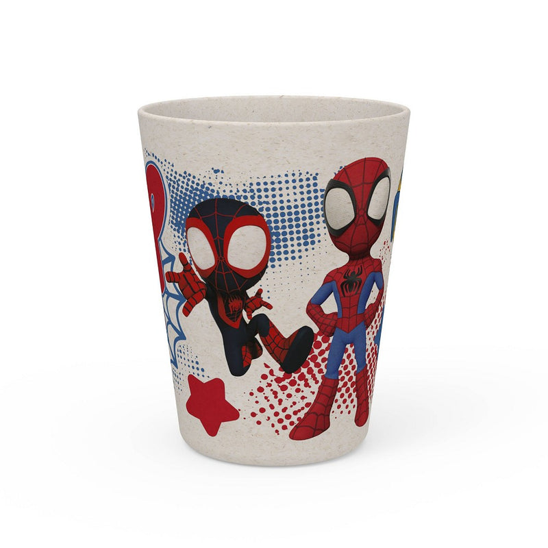 Zak Designs 2pk 10 fl oz Spidey and His Amazing Friends Melamine Tumblers Cream/Red