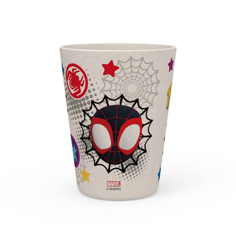 Zak Designs 2pk 10 fl oz Spidey and His Amazing Friends Melamine Tumblers Cream/Red