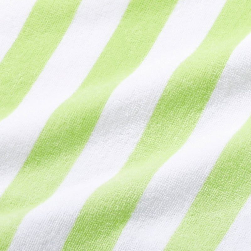 Striped Beach Towel Green - Sun Squad