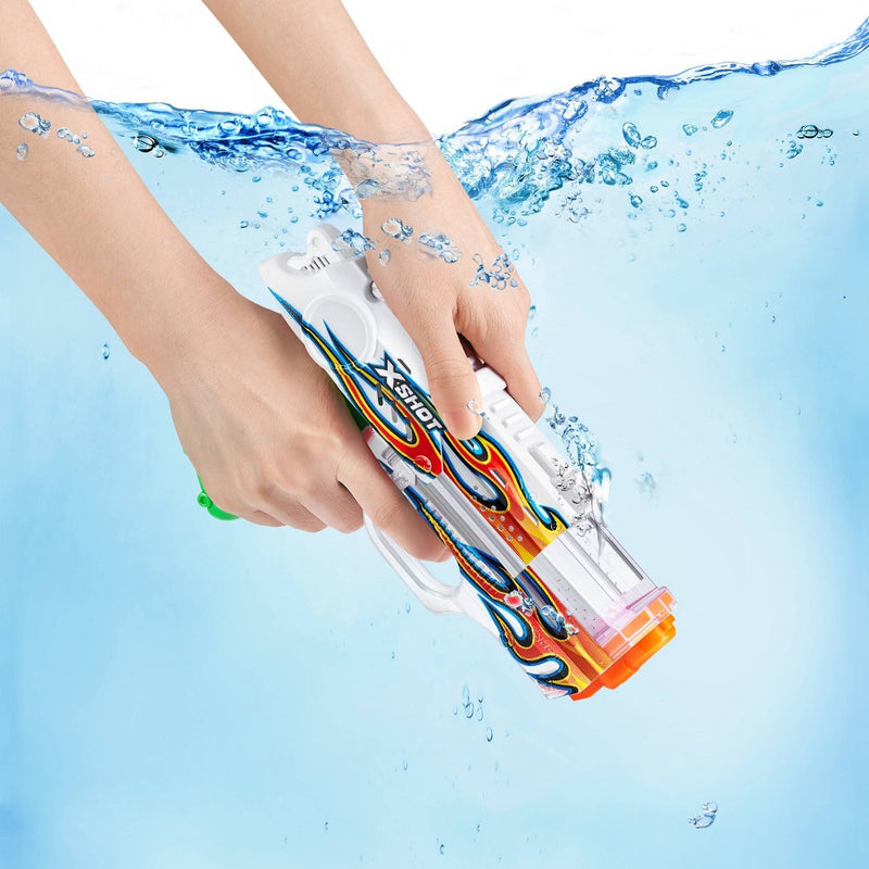 X-Shot Water Fast-Fill Skins Nano Water Blaster Toy - Inferno by ZURU