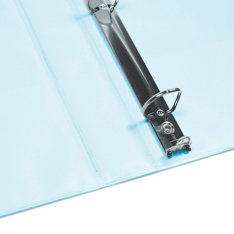 Yoobi Evolve 1" D-Ring Binder Printed Powder Blue Ombre
