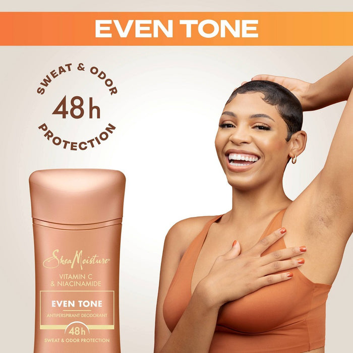 SheaMoisture Even Tone Antiperspirant Deodorant Stick with Vitamin C & Niacinamide - 2.6oz
