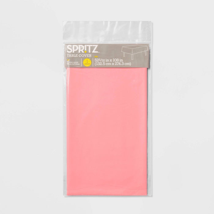 Light Pink Rectangular Table Cover - Spritz