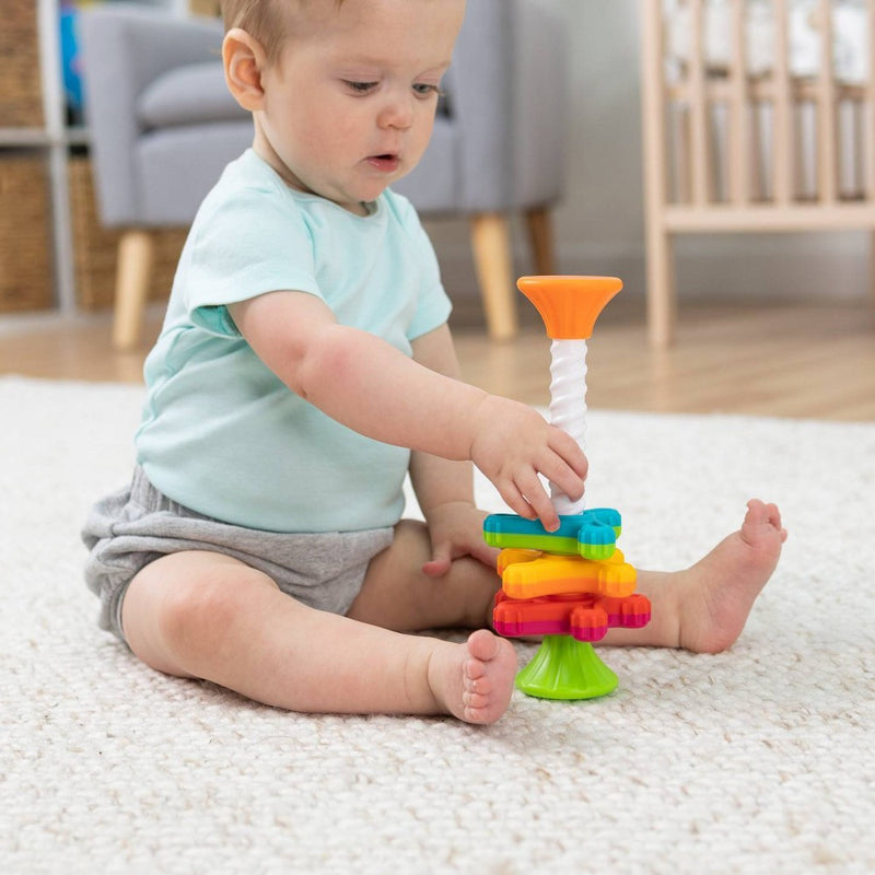 Fat Brain Toys Baby Toddler and Learning Toy MiniSpinny