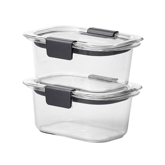 Rubbermaid 1.3 cup 2pk Brillance Food Storage Container