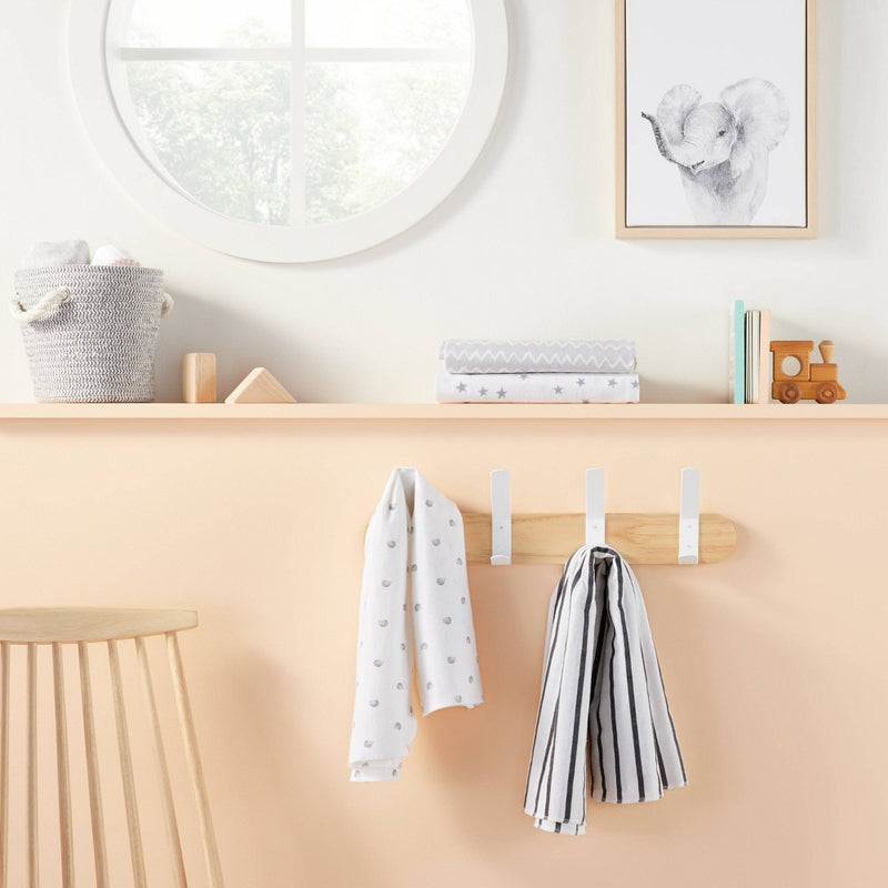 Flannel Baby Blankets Hedgehog 4pk - Cloud Island