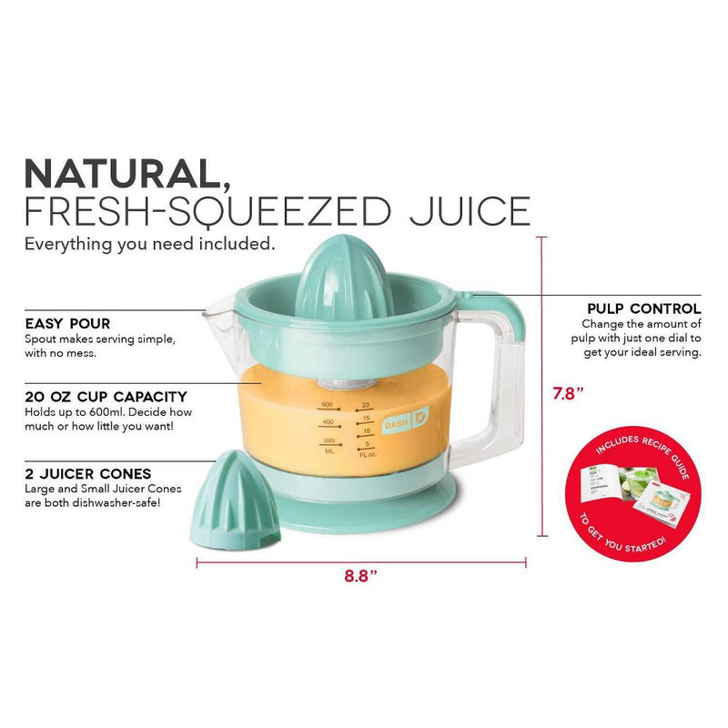 Dash Electric Dual Citrus Juicer - White