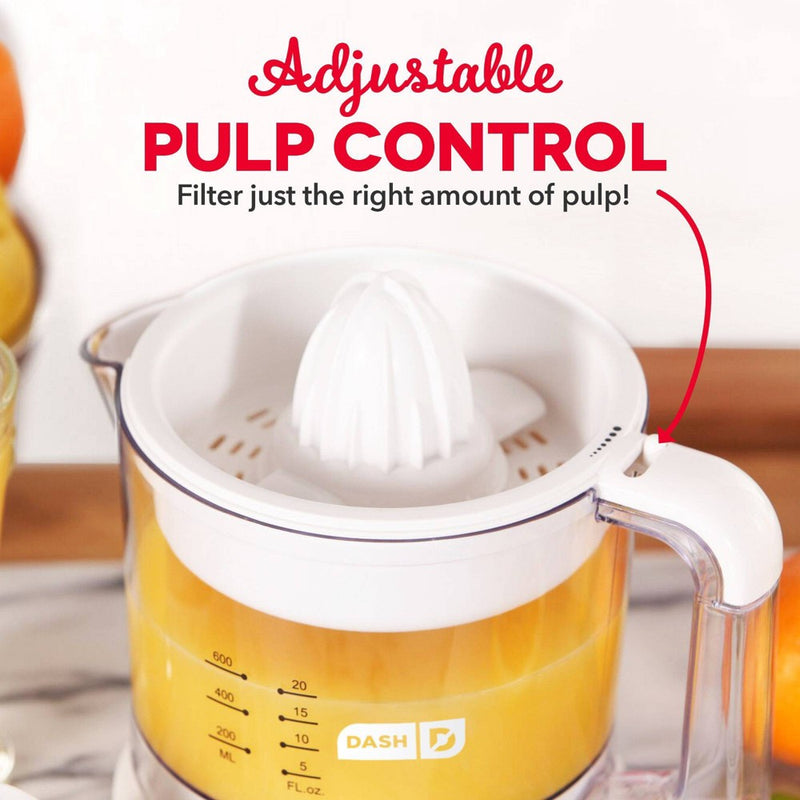 Dash Electric Dual Citrus Juicer - White