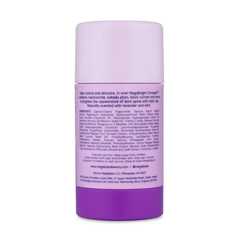 Megababe The Glow Deo Daily Deodorant - 2.6oz