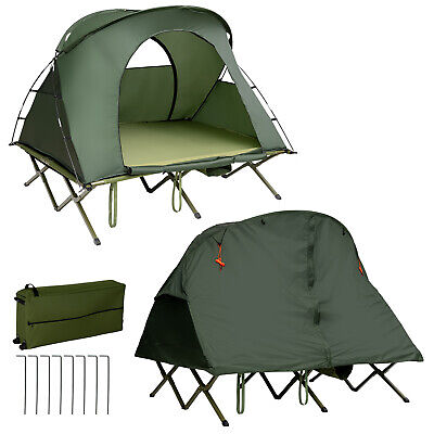 2-Person Camping Cot Tent 4-in-1 Folding Tent Bed W/ Waterproof External Cover (LOCAL PICKUP ONLY)