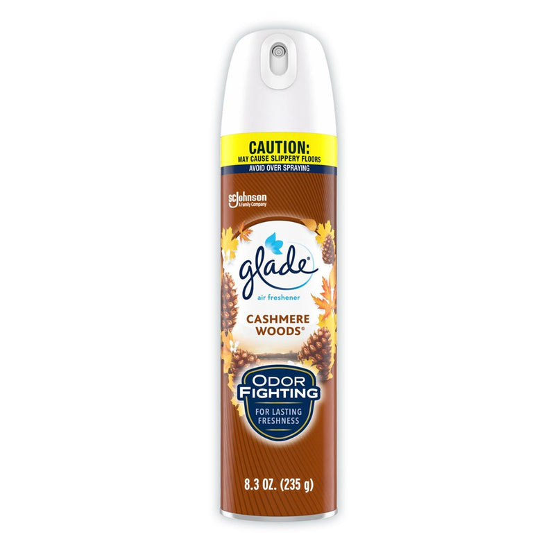 Glade Air Freshener Room Spray, Cashmere Woods, 8.3 Oz
