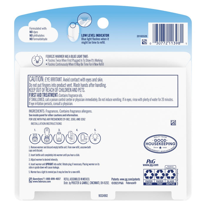 Febreze Plug Dual Refill Air Freshener Romance & Desire - 2ct