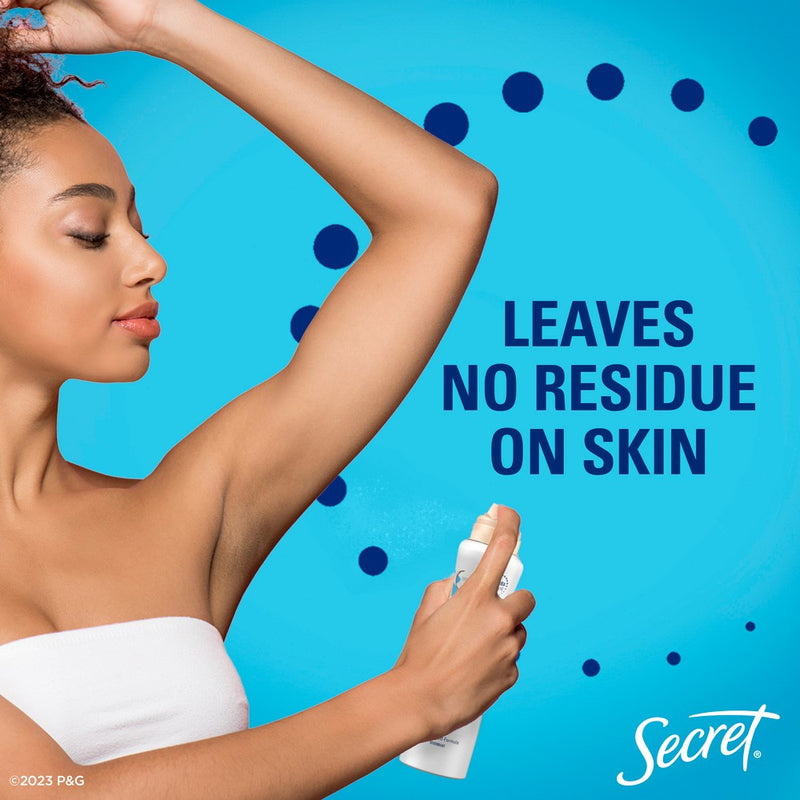 Secret Dry Spray Antiperspirant and Deodorant for Women - Shower Fresh - 4.1oz
