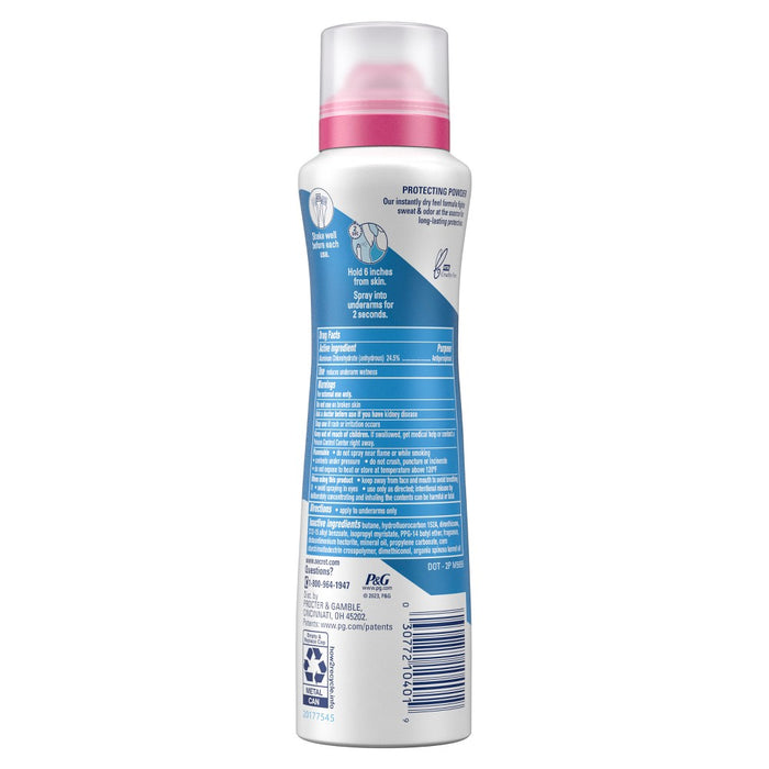 Secret Outlast Dry Spray Antiperspirant Deodorant for Women - 4.1oz