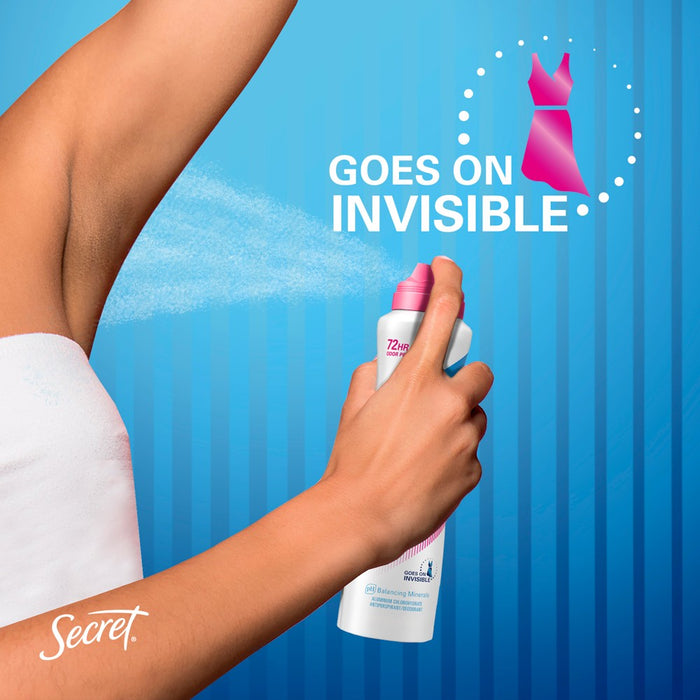 Secret Outlast Dry Spray Antiperspirant Deodorant for Women - 4.1oz