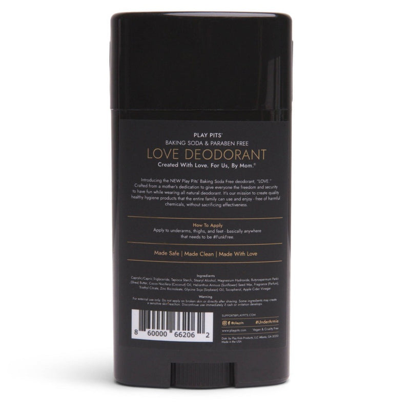 Play Pits LOVE Natural Deodorant - 2.65oz