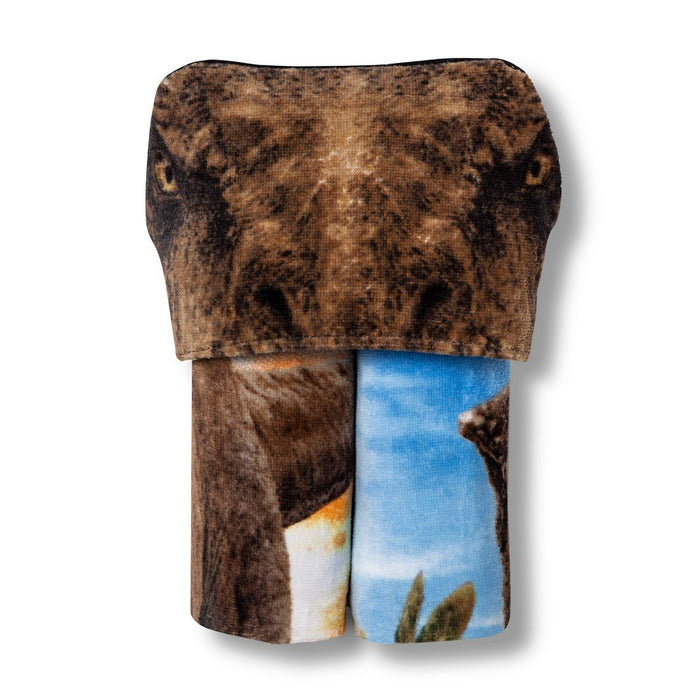 Jurassic World Ground Covered Kids' Hooded Towel