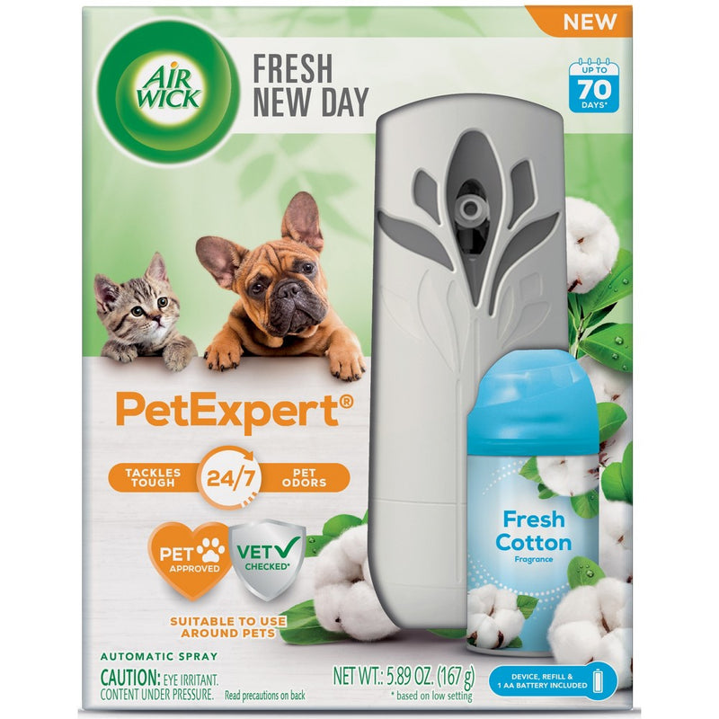 Air Wick Freshmatic Pet Air Freshener Starter Kit - Linen - 5.89oz/2pk