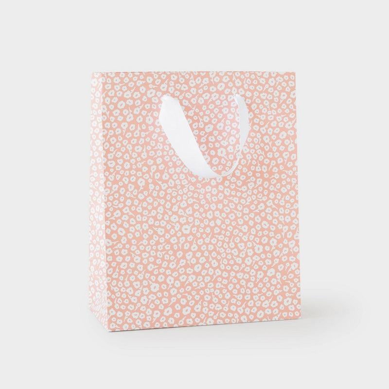 Small Rose Gift Bag Floral White/Rose - Sugar Paper + Target
