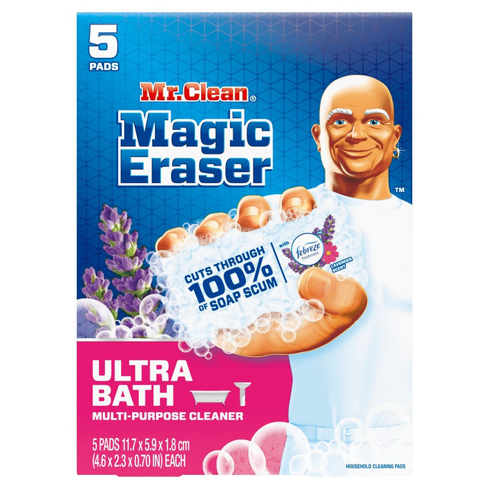 Mr. Clean Magic Eraser Ultra Bath Multi-Purpose Cleaner - 5ct