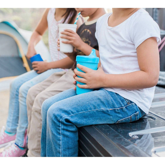 Re-Play 10 fl oz Spill Proof Portable Cup - Pool Blue