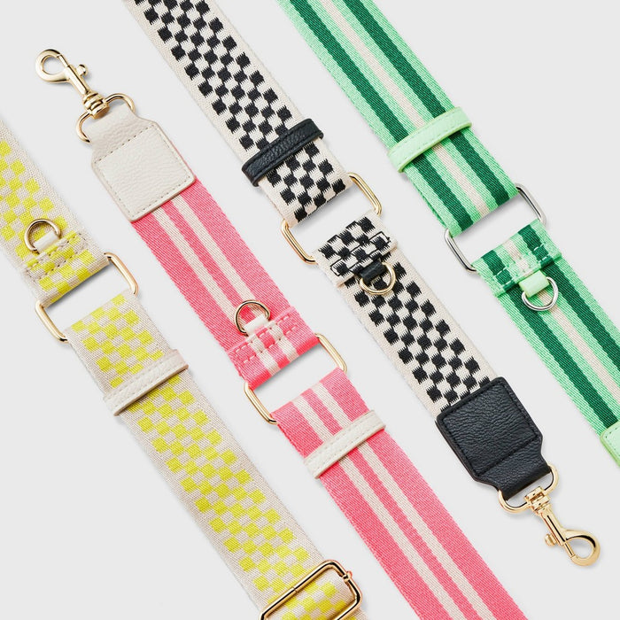 Handbag Strap - Universal Thread Coral Pink Striped
