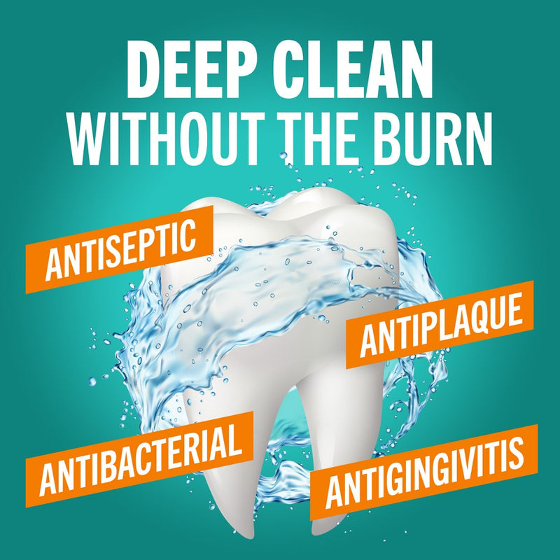 TheraBreath Deep Clean Antiseptic Oral Rinse - 16 fl oz