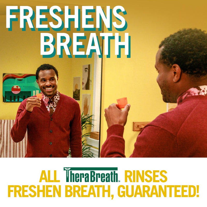 TheraBreath Deep Clean Antiseptic Oral Rinse - 16 fl oz
