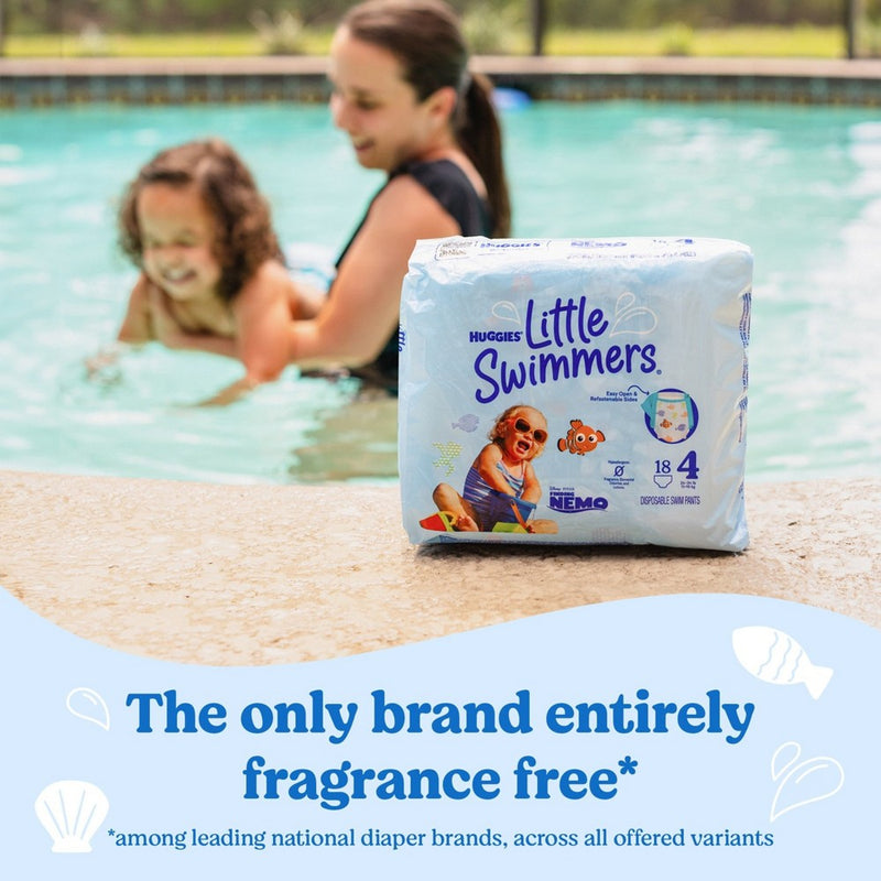Huggies Little Swimmers Baby Swim Disposable Diapers - Size 4 - 36ct