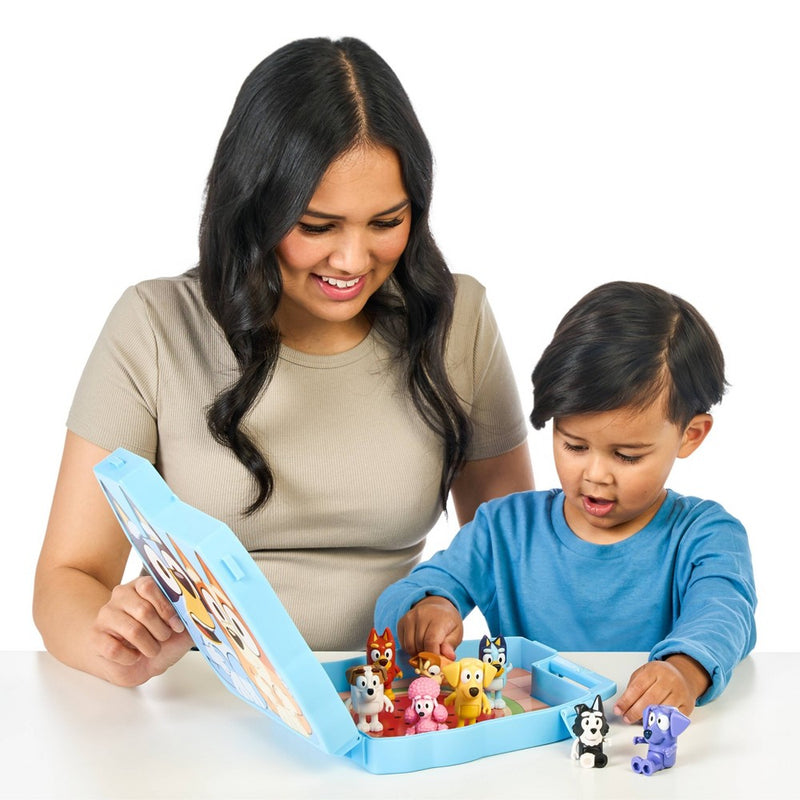 Bluey Play & Go Collector Case with Figures (Target Exclusive)