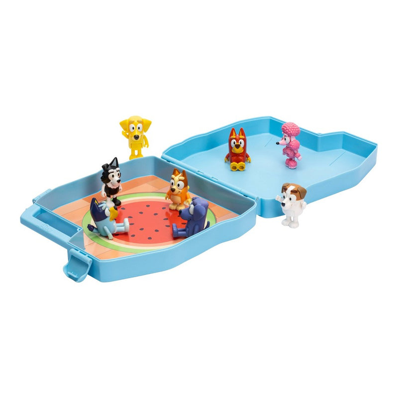 Bluey Play & Go Collector Case with Figures (Target Exclusive)