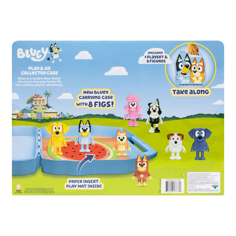 Bluey Play & Go Collector Case with Figures (Target Exclusive)