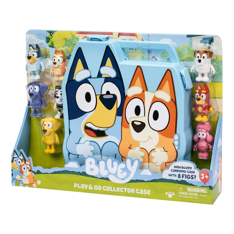 Bluey Play & Go Collector Case with Figures (Target Exclusive)