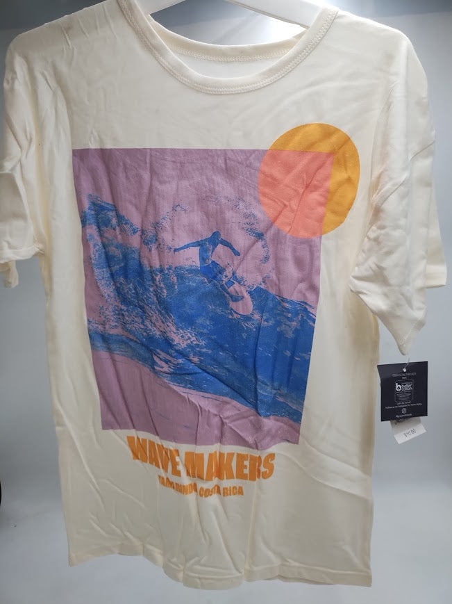 Grayson Threads Kids Big Boys Raw Edge Tee Surf Graphic L