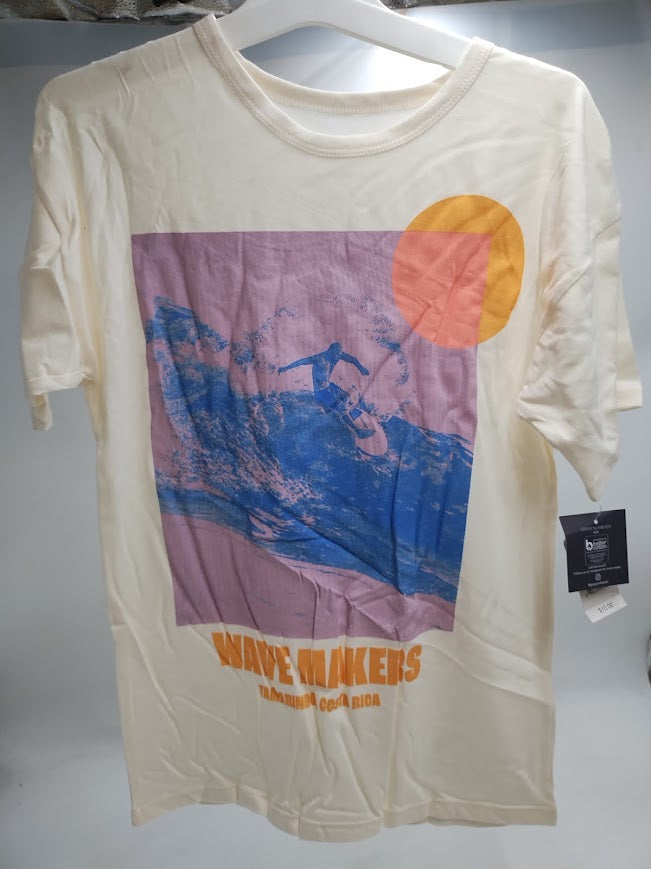 Grayson Threads Kids Big Boys Raw Edge Tee Surf Graphic L