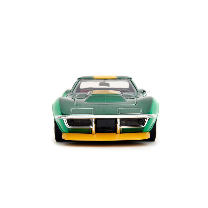 Jada Toys Street Fighter 1969 Chevrolet Corvette Stingray ZL1 with Cammy Figure