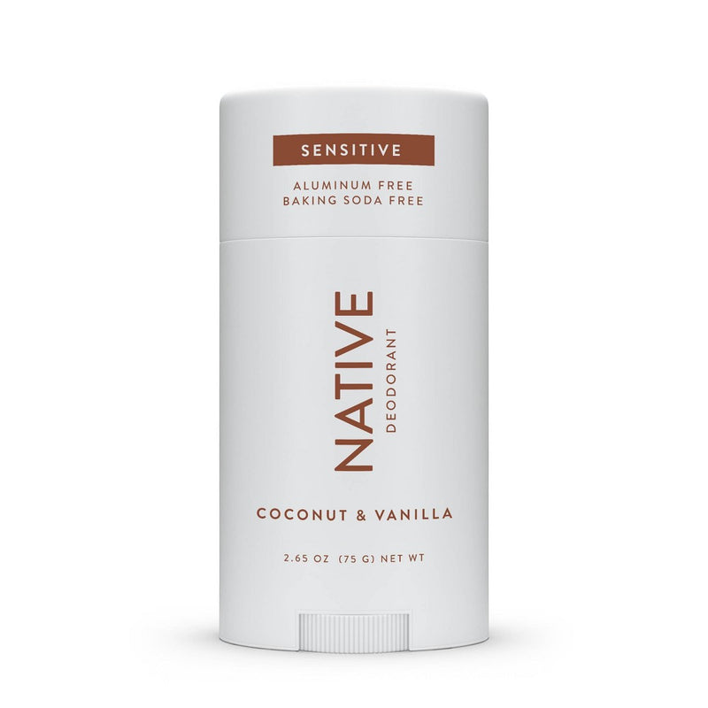 Native Sensitive Deodorant - Coconut & Vanilla - No Baking Soda - 2.65 oz