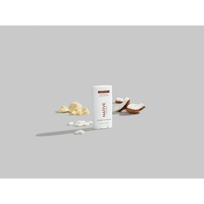 Native Sensitive Deodorant - Coconut & Vanilla - No Baking Soda - 2.65 oz