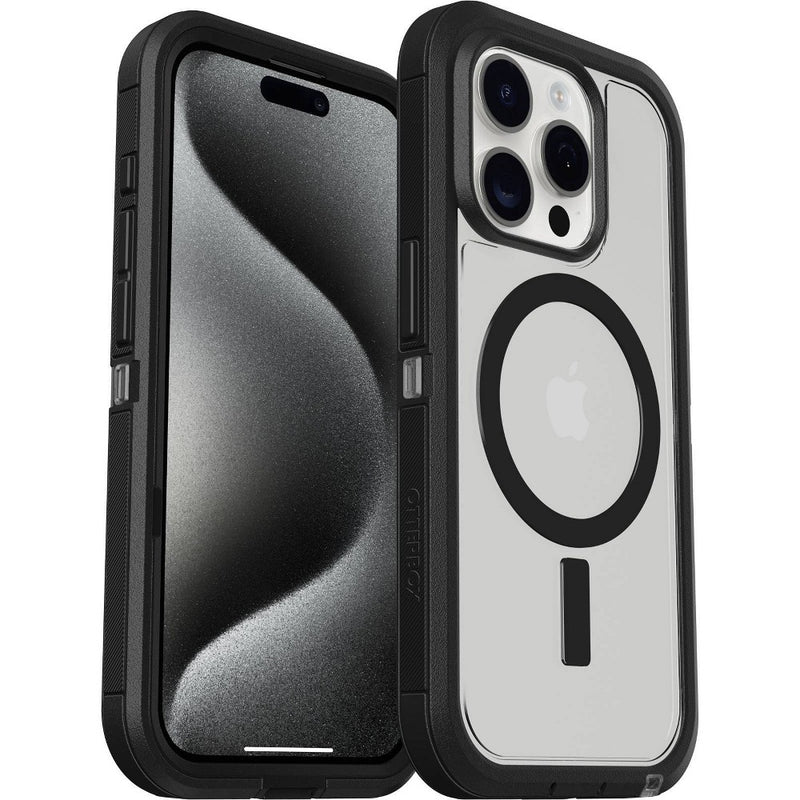 OtterBox Apple iPhone 15 Pro Defender Pro XT Series Case with MagSafe - Dark Side
