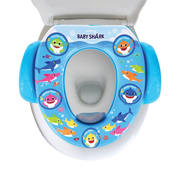 Pinkfong Baby Shark Fun at Sea Soft Potty Seat with Potty Hook