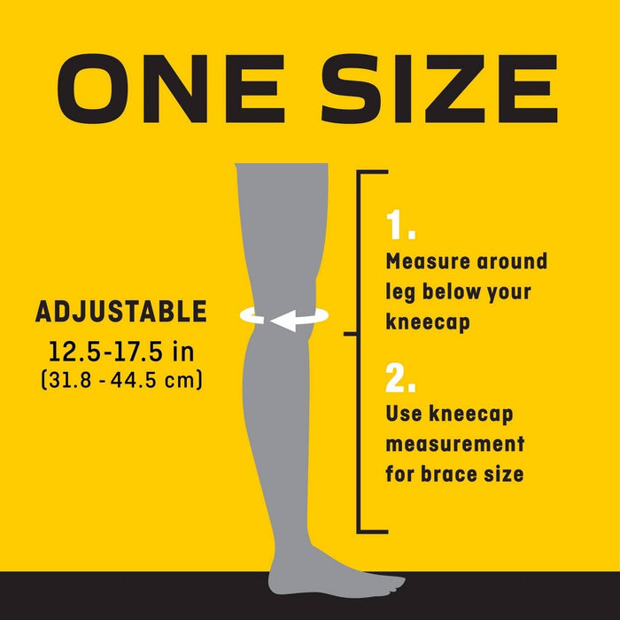 FUTURO Adjustable Knee Strap, Stabilizing Patella Tendon Strap for Runners - 1pk
