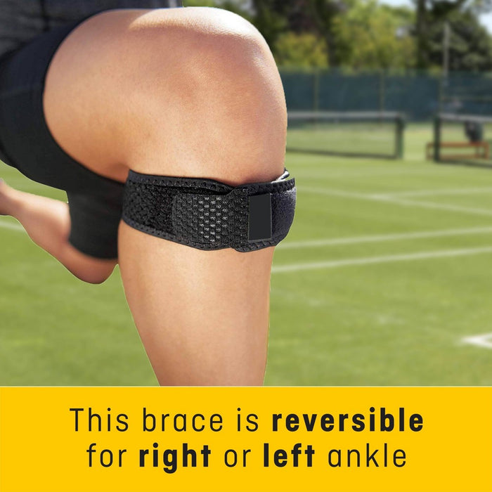 FUTURO Adjustable Knee Strap, Stabilizing Patella Tendon Strap for Runners - 1pk