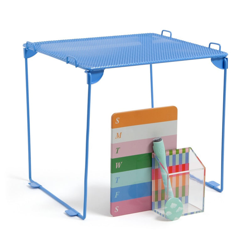 U Brands 5ct Locker Kit w Shelf Hyper Prep Blue