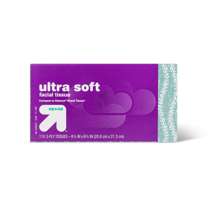 Ultra Soft Facial Tissue - 1pk/110ct - up & up
