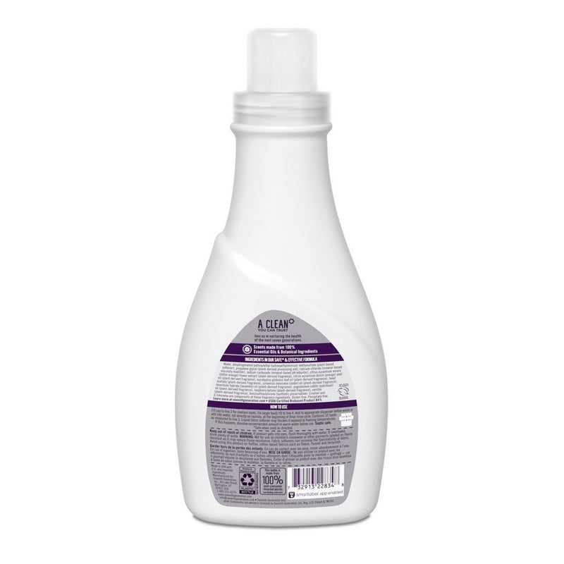 Seventh Generation Blue Eucalyptus and Lavender Natural Fabric Softener - 32oz