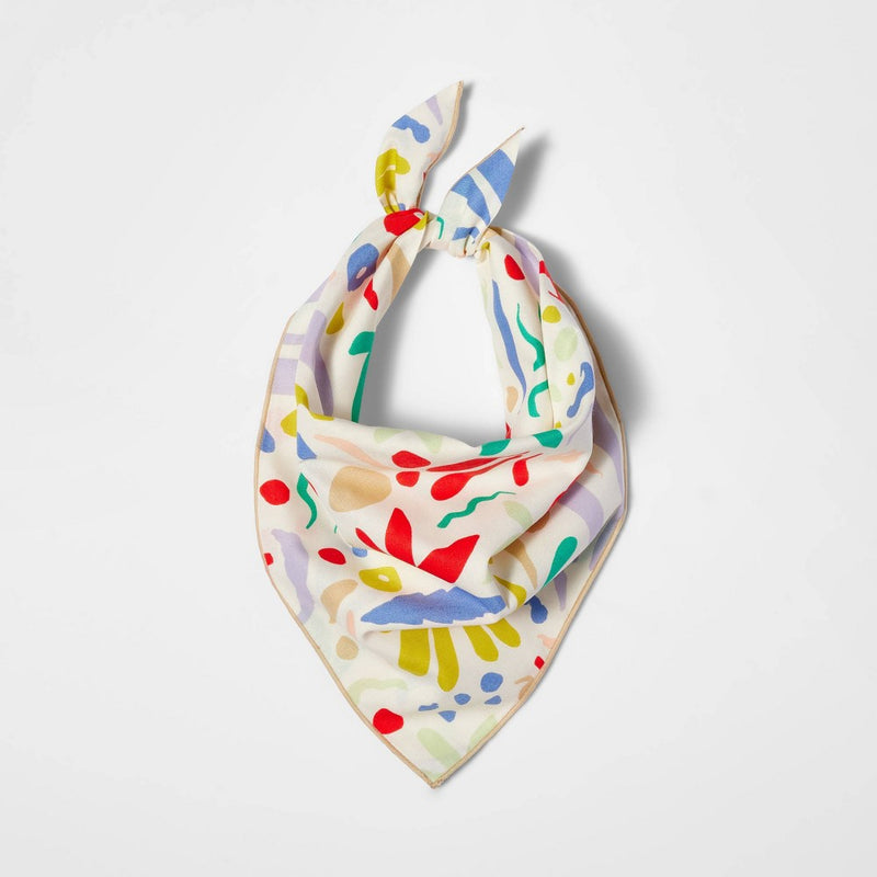 Modern Floral Cat and Dog Bandana - Boots & Barkley - One Size Fits Most