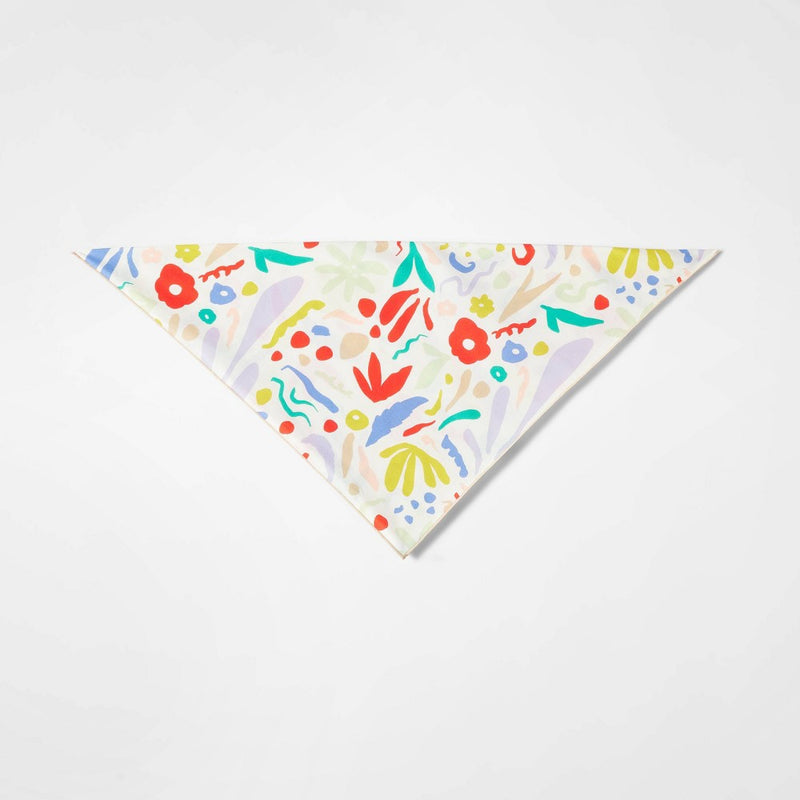 Modern Floral Cat and Dog Bandana - Boots & Barkley - One Size Fits Most