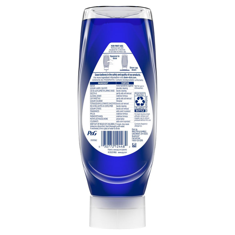 Dawn Wild Jasmine Platinum Ez Squeeze Dishwashing Liquid - 18 fl oz