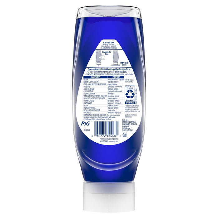 Dawn Wild Jasmine Platinum Ez Squeeze Dishwashing Liquid - 18 fl oz